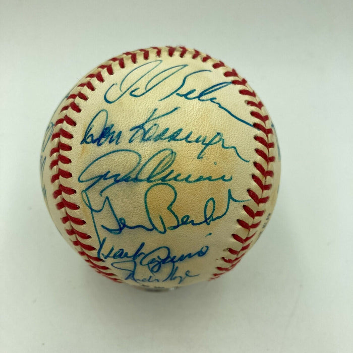 1969 Chicago Cubs Team Signed National League Baseball Beckett COA