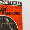 1950 Minneapolis Los Angeles Lakers NBA Champs Team Signed Program JSA COA