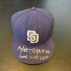 Matt Latos Signed Game Used 2010 San Diego Padres Hat Cap With PSA DNA COA