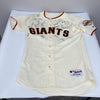 2008 San Francisco Giants Team Signed Majestic Jersey 25 Sigs JSA COA