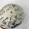 Quarterback Legends Signed Helmet 30 Sigs Johnny Unitas Len Dawson Beckett COA