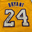 Kobe Bryant "Mamba Out" Signed #24 Authentic Los Angeles Lakers Jersey Panini