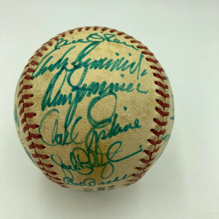 Arnold Palmer & Baseball Hall Of Fame Legends Multi Signed Baseball