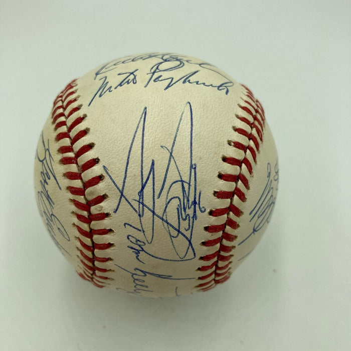 1991 Minnesota Twins World Series Champs Team Signed Baseball JSA COA