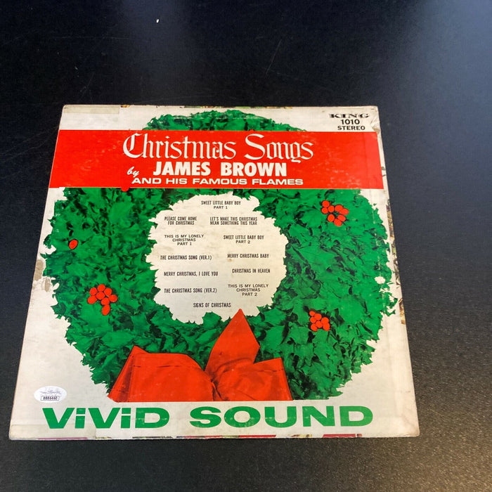 James Brown Signed Autographed LP Album With JSA COA