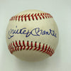 Mickey Mantle Signed American League Baseball PSA DNA Auto Graded MINT 9