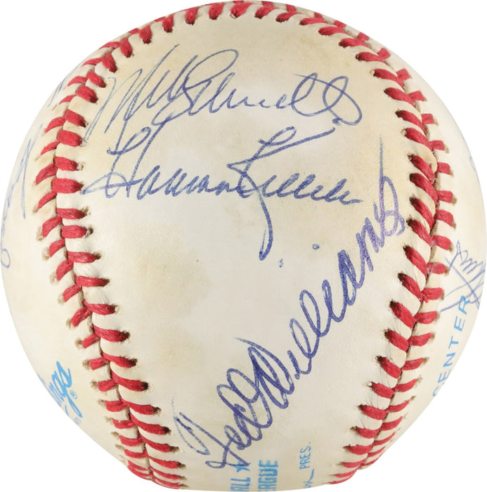500 Home Run Signed Baseball Mickey Mantle Ted Williams Willie Mays 11 Sigs PSA