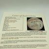 Ringo Starr & His All Starr Band Multi Signed Baseball Beatles JSA COA