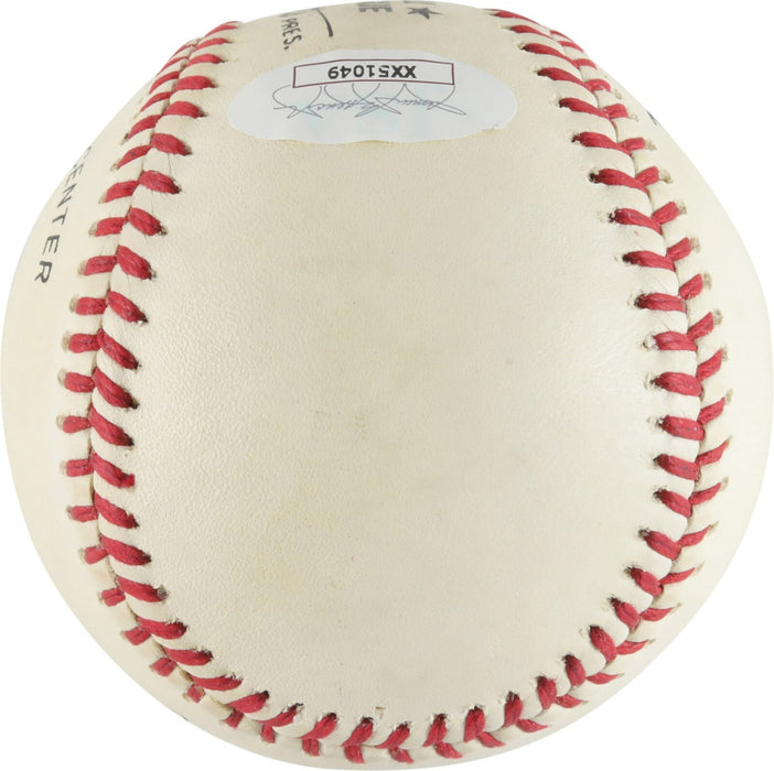 President Richard Nixon Single Signed National League Baseball