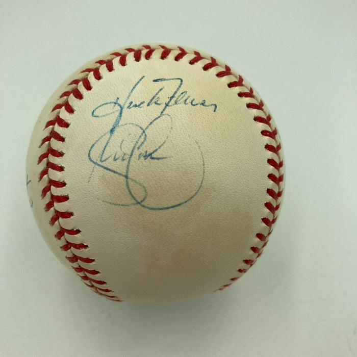 1997 Toronto Blue Jays Team Signed American League Baseball Joe Carter