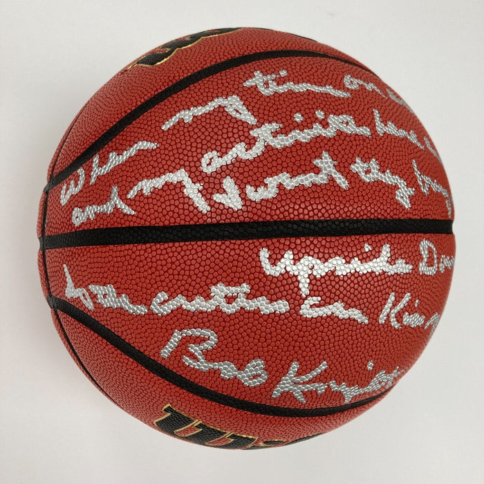 Bobby Knight Signed Heavily Inscribed STATS NCAA Basketball Fanatics 25/100