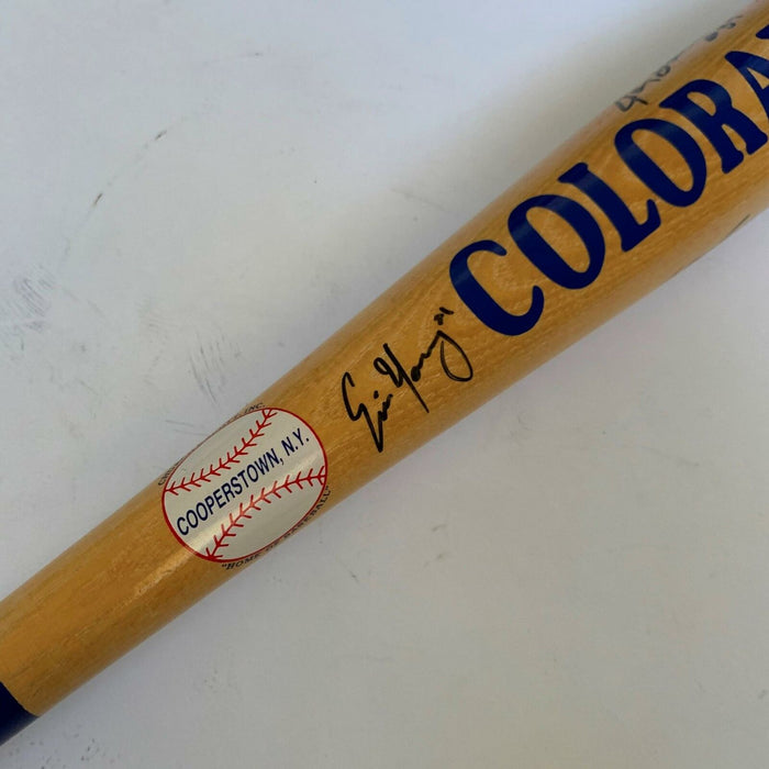 1993 Colorado Rockies Inaugural Season Team Signed Baseball Bat JSA COA