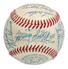 1958 All Star Game Team Signed Baseball 26 Sigs Willie Mays Ernie Banks JSA COA