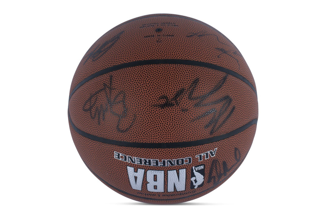 2004-05 Los Angeles Clippers Team Signed Spalding NBA Basketball Beckett COA