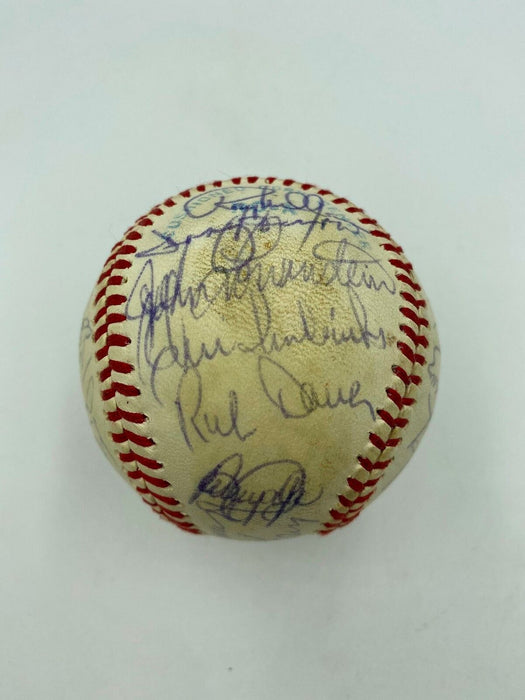 1979 Baltimore Orioles American League Champs Team Signed Baseball JSA COA