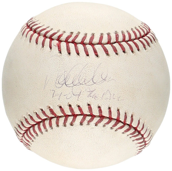 Derek Jeter "The Dive" Game Signed Game Used Baseball July 1, 2004 Steiner COA