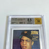 1952 Topps Willie Mays Signed Autographed RP RC Baseball Card BGS 8.5 Auto 10