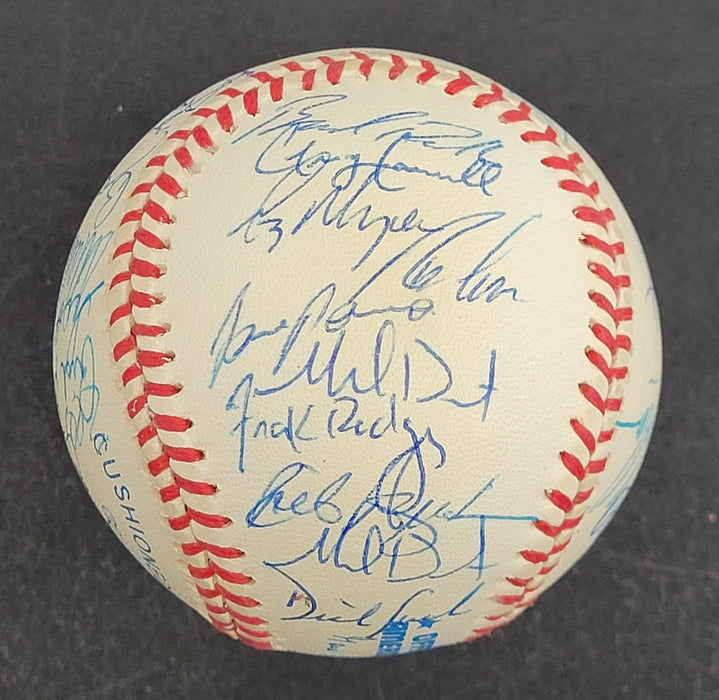 Kirby Puckett 1996 Minnesota Twins Team Signed Baseball JSA COA