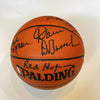 1972-73 New York Knicks NBA Champs Team Signed NBA Game Basketball UDA COA