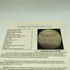 President Franklin D. Roosevelt Single Signed 1935 American League Baseball JSA