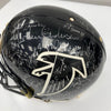 1995 Atlanta Falcons Team Signed Eric Metcalf Game Used Helmet JSA COA