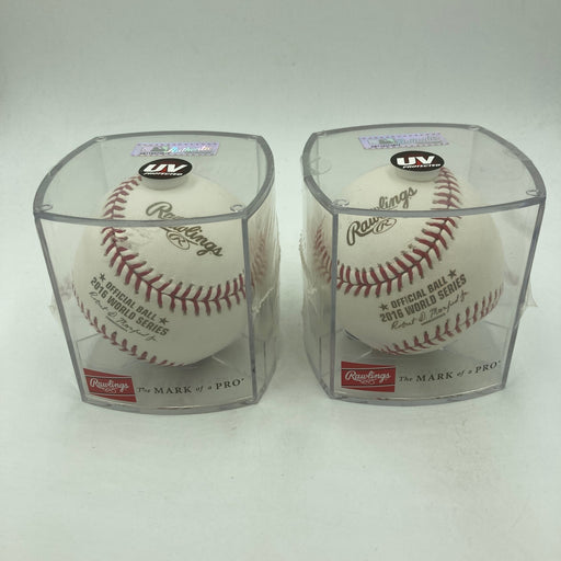 Lot Of 2 2016 Rawlings World Series Baseball Chicago Cubs