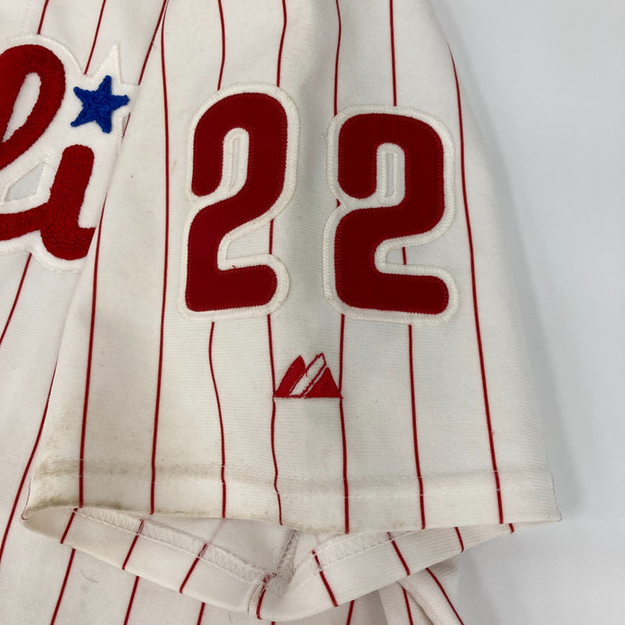 Jason Michaels Game Used 2004 Philadelphia Phillies Majestic Jersey