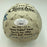 Mickey Mantle Joe Dimaggio Willie Mays Hall Of Fame Multi Signed Baseball JSA