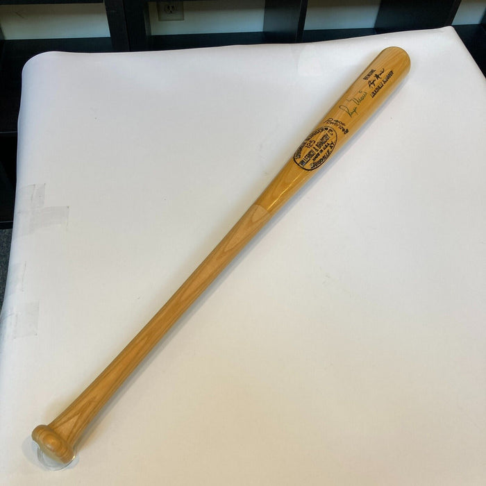 Beautiful Roger Maris Signed Louisville Slugger Game Model Baseball Bat PSA DNA