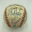 Mickey Mantle 1970's Hall Of Fame Induction Multi Signed Baseball JSA COA