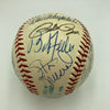 Mickey Mantle 1970's Hall Of Fame Induction Multi Signed Baseball JSA COA