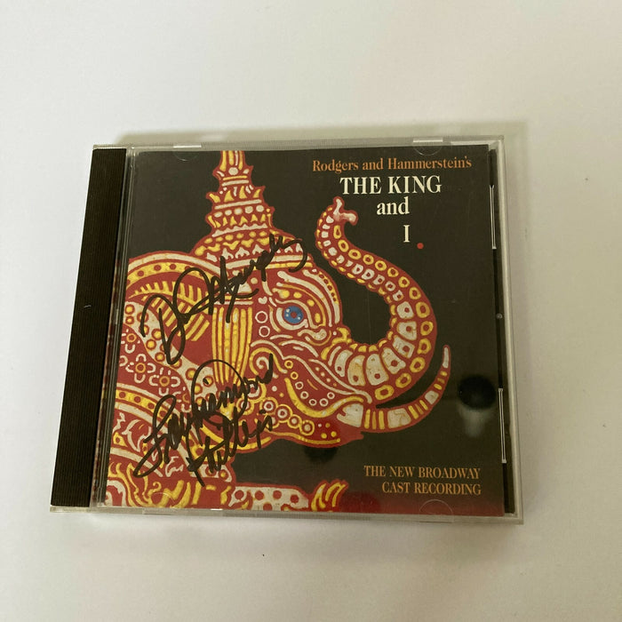 Lou Diamond Phillips &  Donna Murphy Signed The King And I Music CD JSA COA