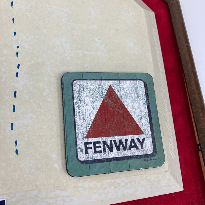 Ted Williams & Joe Dimaggio 56 Hits Signed Inscribed Home Plate JSA COA RARE