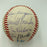 Ted Williams & Joe Dimaggio Hall Of Fame Multi Signed Baseball JSA COA