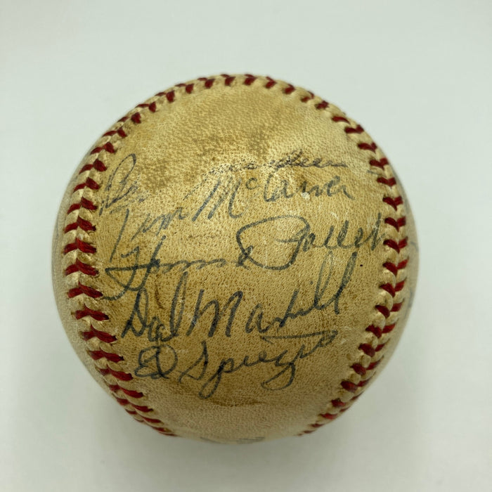 1964 St. Louis Cardinals World Series Champs Team Signed Baseball JSA COA