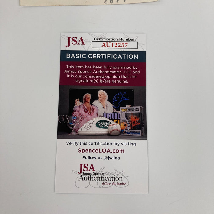 Eddie Miller Signed Original 1946 Snapshot Photo Cincinnati Reds JSA COA