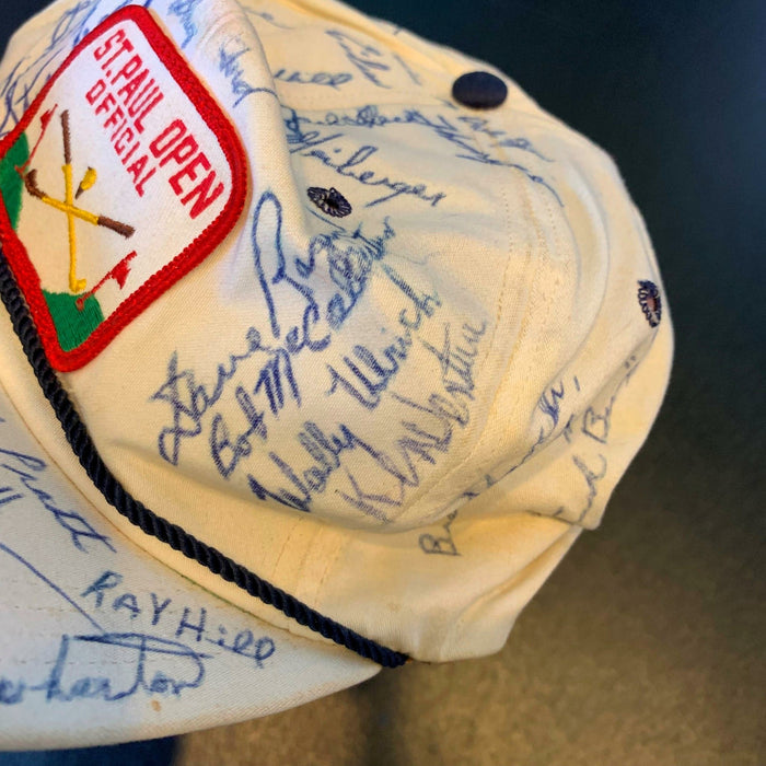 PGA Golf Signed '61 St Paul Open Officials Hat 40 Sigs W/ Winner Don January