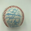 Vintage 1986 New York Mets World Series Champs Team Signed Baseball JSA COA