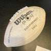 Bronko Nagurski 1983 Hall Of Fame Induction Multi Signed Football 25+ JSA COA