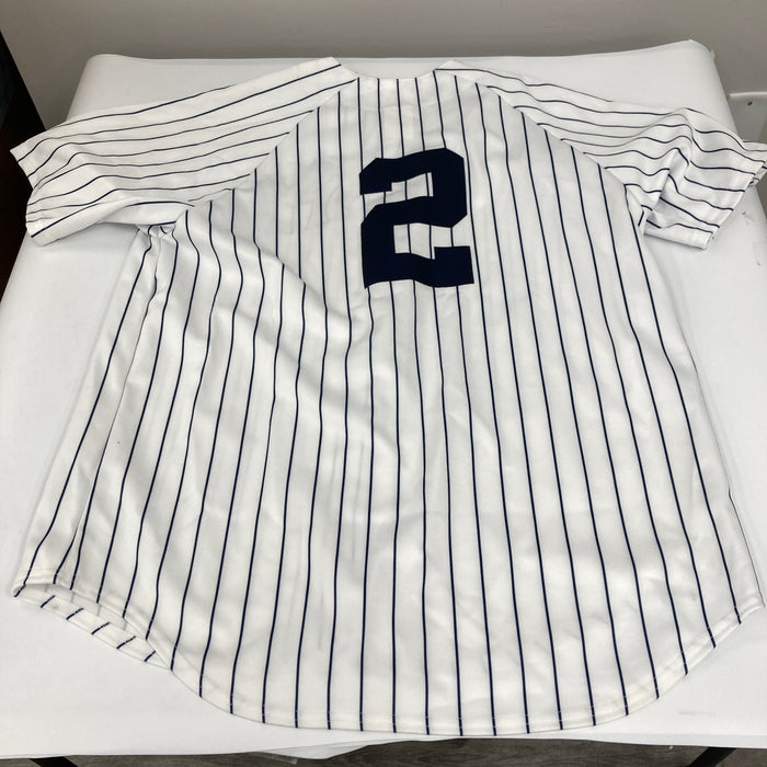 Derek Jeter Signed Authentic 1998 New York Yankees World Series Jersey Steiner