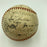 Joe Dimaggio Pre Rookie 1935 San Francisco Seals Team Signed Baseball JSA COA