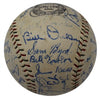 The Finest 1930 NY Yankees Team Signed Baseball Babe Ruth & Lou Gehrig JSA COA