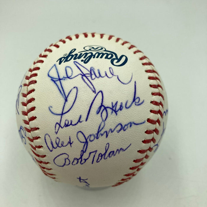 1967 St. Louis Cardinals World Series Champs Team Signed Baseball Tristar COA