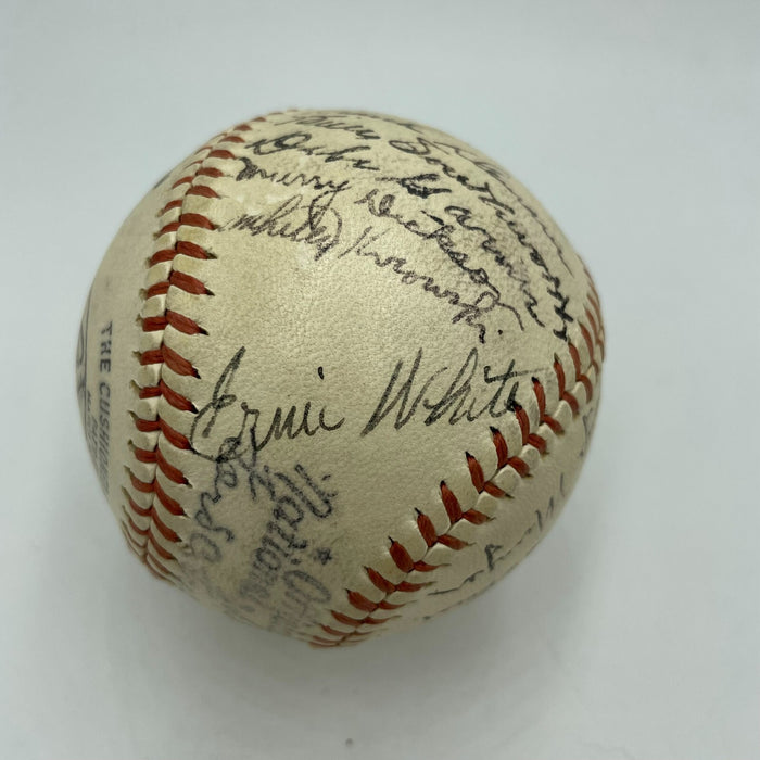 Beautiful 1943 St. Louis Cardinals Team Signed Baseball JSA