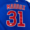 Greg Maddux 2004 Signed Chicago Cubs Game Issued Russell Jersey JSA COA