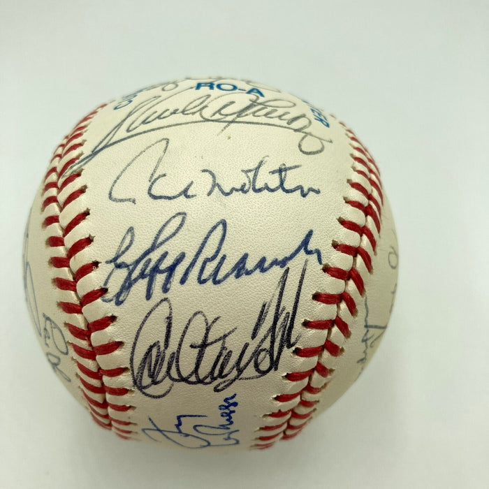 1991 All Star Game Team Signed Baseball Ken Griffey Jr. Kirby Puckett JSA COA