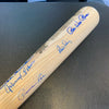 Stunning Sandy Koufax Roy Campanella Brooklyn Dodgers Legends Signed Bat PSA DNA