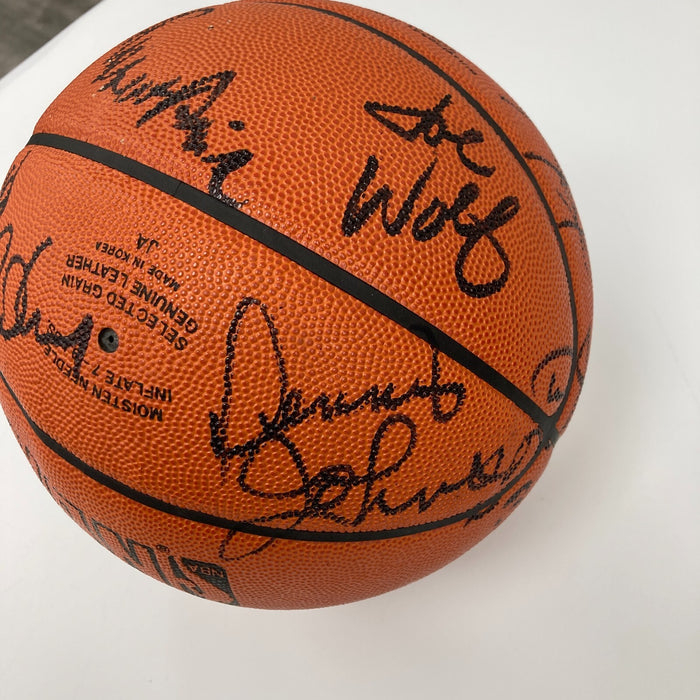 1992-93 Boston Celtics Team Signed Official NBA Game Basketball
