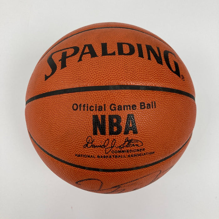 Michael Jordan Signed Spalding Official Game Basketball JSA COA
