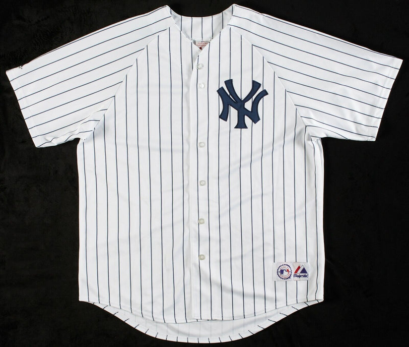 Whitey Ford Chairman Of The Board HOF 74 Signed New York Yankees Jersey Steiner